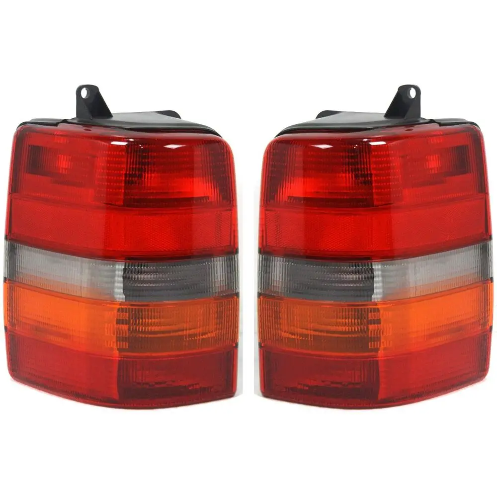 

Driver and Passenger Side Tail Light Compatible with 1993-1998 Jeep Grand Cherokee & 1993 Grand Wagoneer - CH2801121, CH2800121