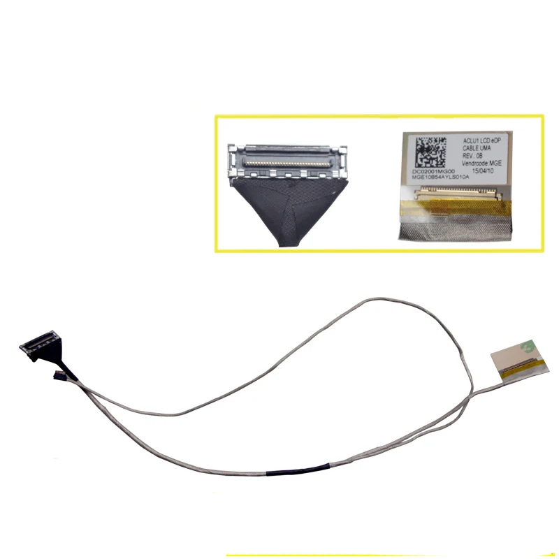 NEW Laptop LCD LED Flex Cable For LENOVO G40-30 G40-45 G40-70 V1000 V2000 DC02001MG00