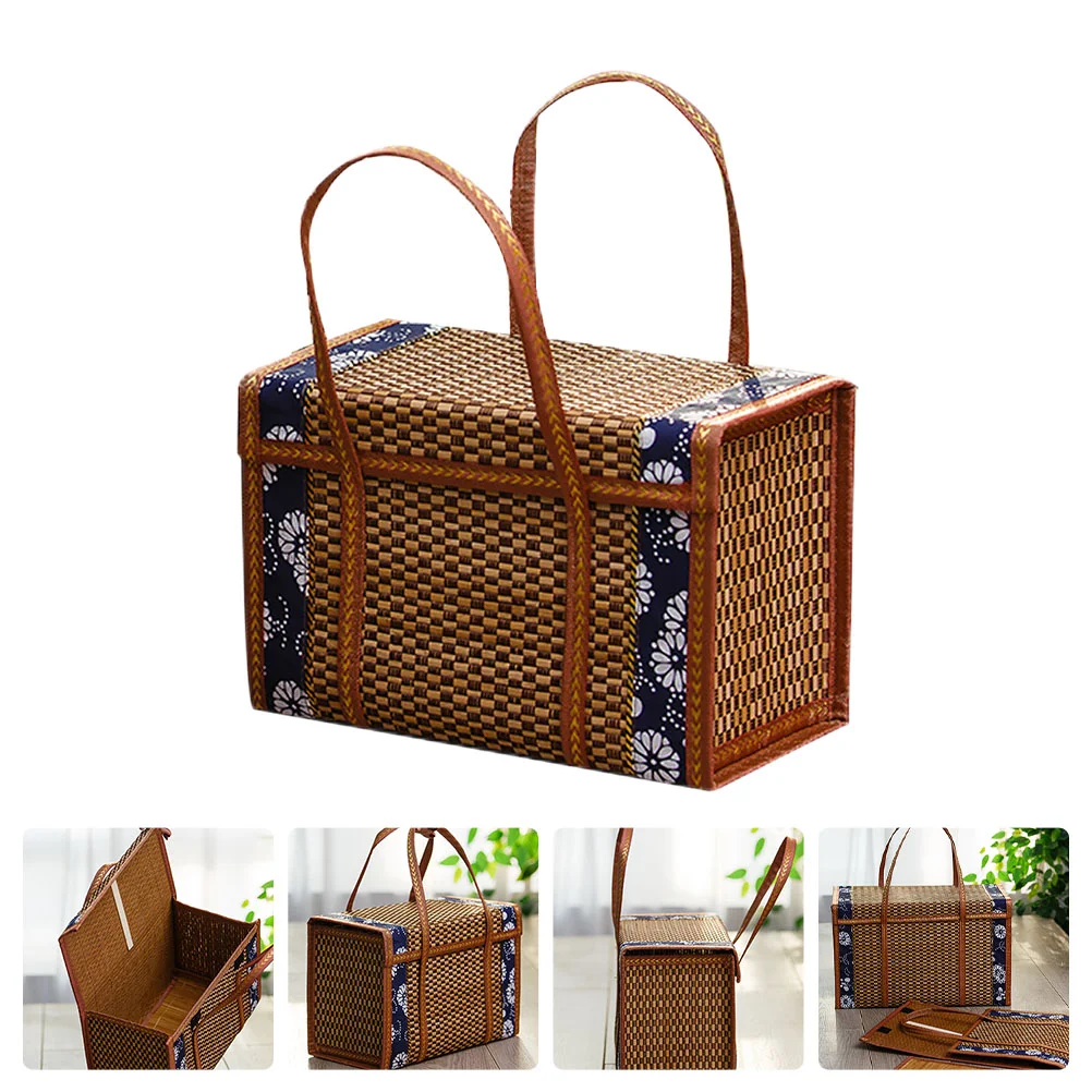 Snacks Bread Storage Basket Fruit Storage Basket Picnic Food Hand Basket