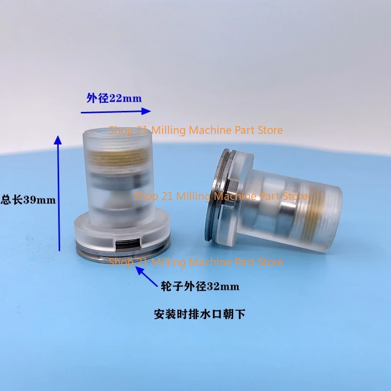 

1PC Wire Cut Pulley Roller OD20/22*L39mm Guide Wheel Single Side Waterproof Assembly Seat for Wire Cut EDM CNC Machine