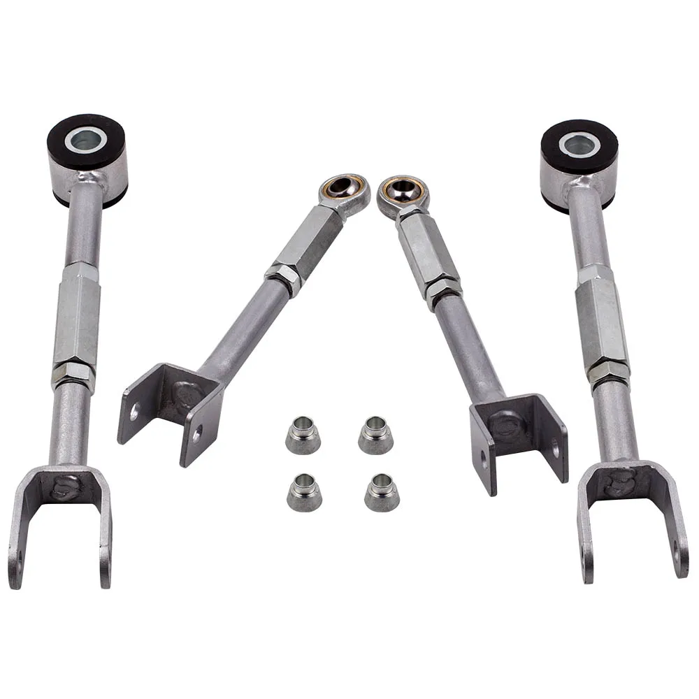 Adjustable Rear Camber Arm + Toe Traction Alignment Kit for Nissan 350Z 2003-2009