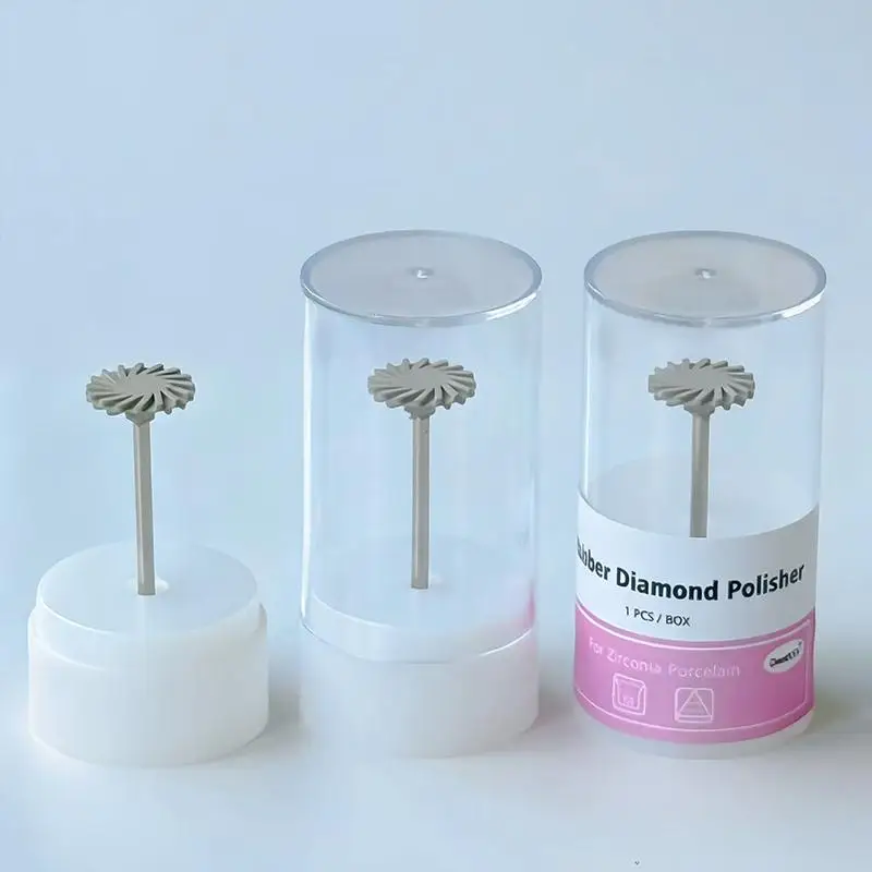 1Pcs Dental Restoration Diamond Polishing Head Grit Medium 2.35mm for Finishing and Polishing Lab Supply Decor Accessory
