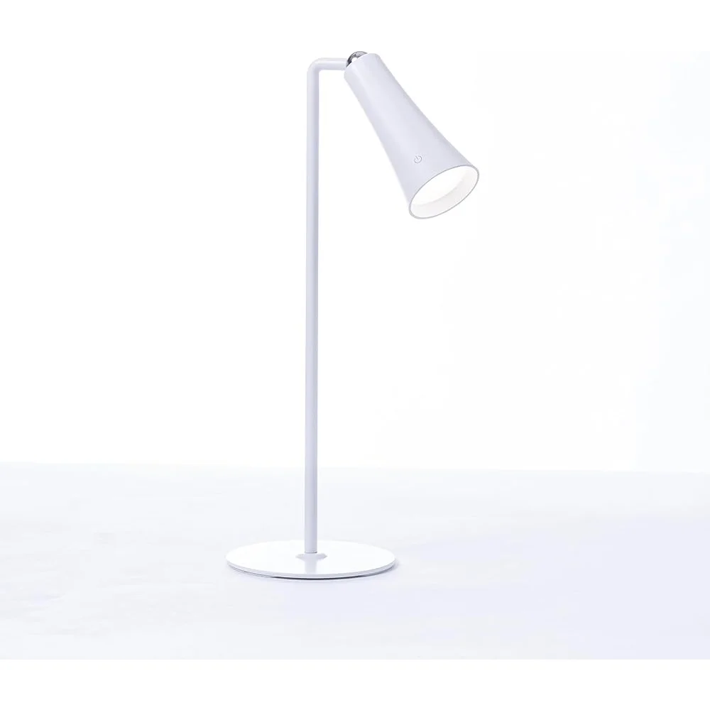 4-in-1 Rechargeable LED Desk Wall Clamp Lamp Flashlight with Magnetic Base 270° Flexible Arm 4-Level Brightness Portable