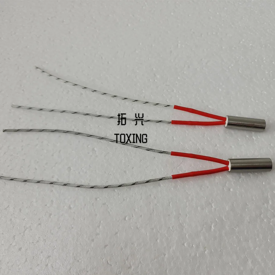 خرطوشة كهربائية لآلة الترميز ، شحن مجاني ، طول السخان ، AC220V ، way W