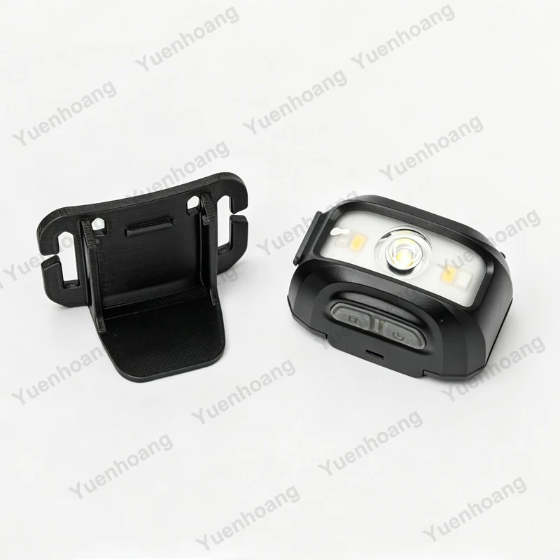 For Nitecore NU35 Headlamp Thickened Headband Mount Clip Solid Plastic Strap Connector Replacement Outdoor Lighting Accessories