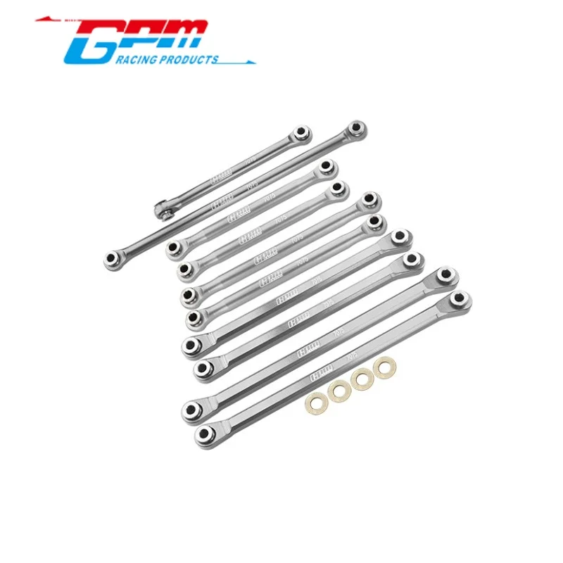 

GPM UTB1449162 Алюминиевые шарниры подвески 7075-T6 (передние и задние) + передняя рулевая тяга для AXIAL 1/18 UTB18 CAPRA