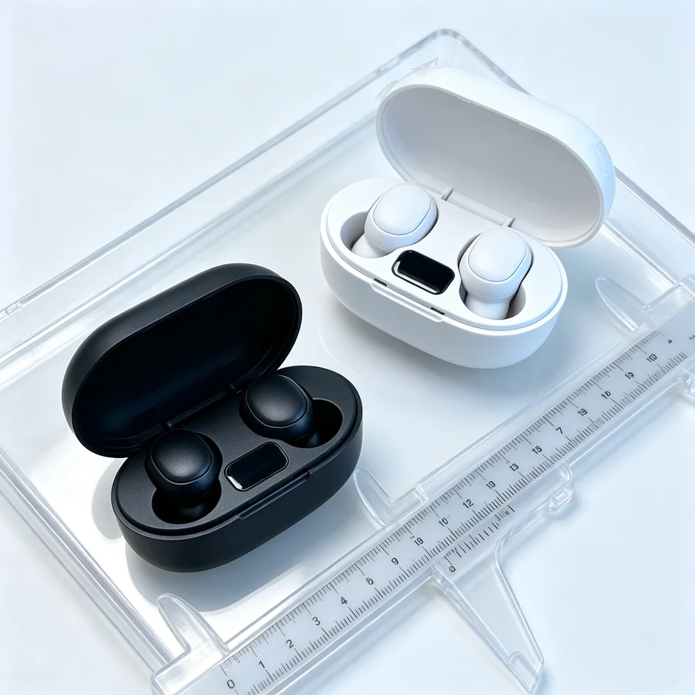 TWS Wireless Earbuds Wireless Headphones Provide Natural Music Expression, Lightweight Frame, Portable Container for Travel