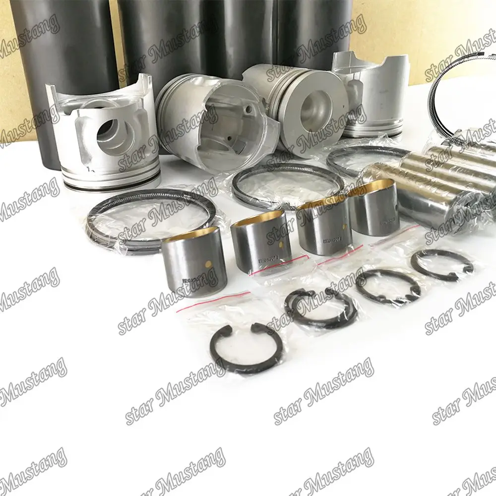 4D34 Cylinder Liner Kit ME013366 ME220470 ME997240 Suitable For Mitsubishi Engine Repair Parts