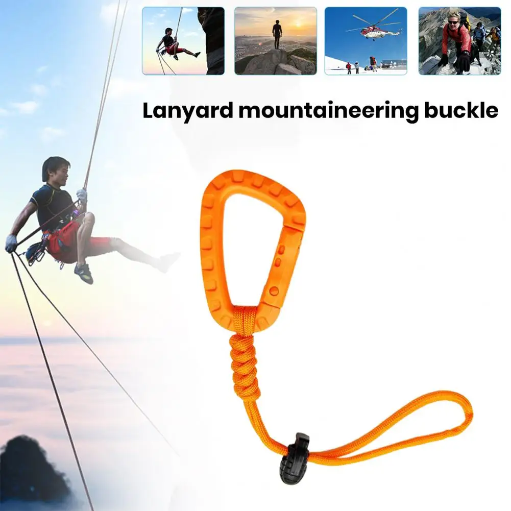 Anti-lost Hand Strap Backpack Quick-hang Buckle Heavy Duty Lanyard with Safety Breakaway Buckle Detachable Buckle Metal for Id