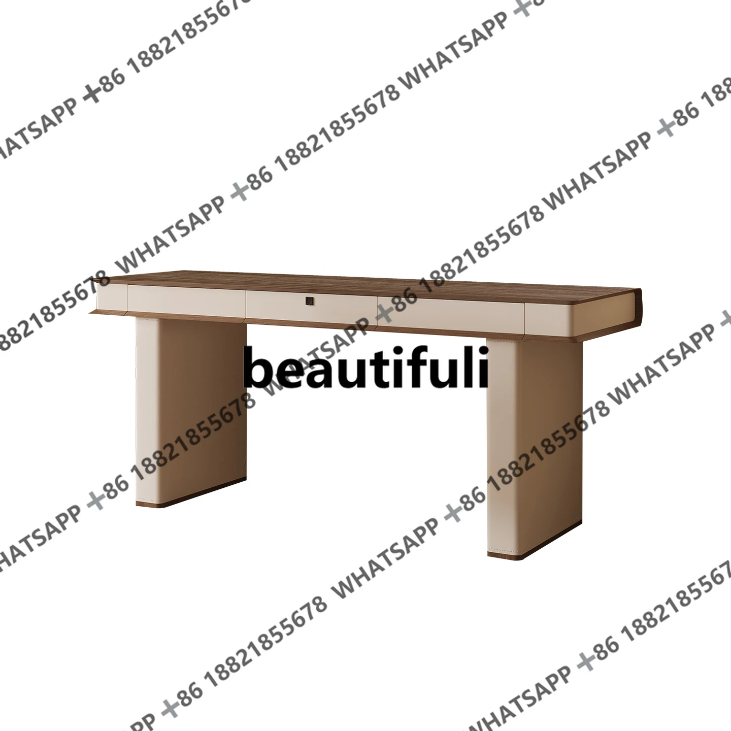 

Home study desk designer high-end sensory desk solid wood computer desk