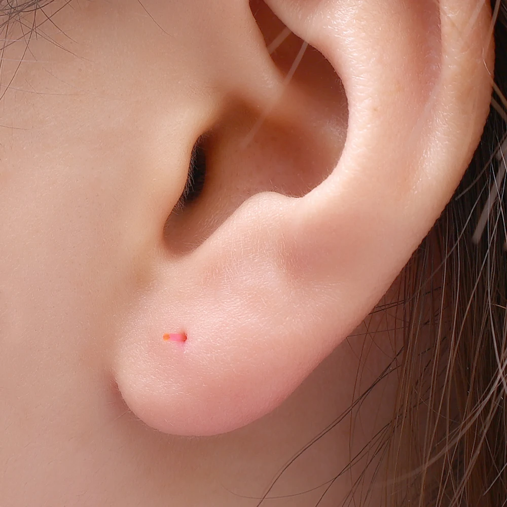 200PCS Invisible Plastic Soft Stud Earrings Hypoallergenic Simple Transparent Earring Piercing Retainer Ear Studs Pins Jewelry