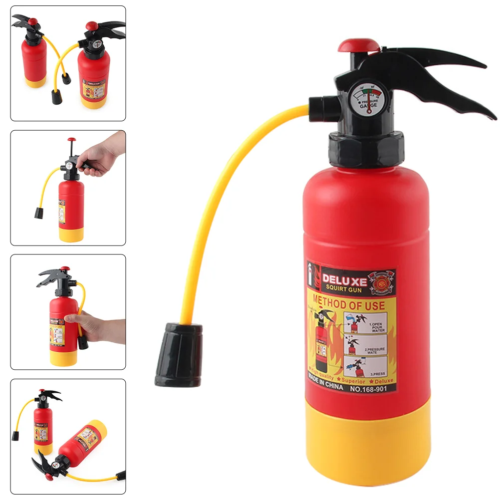 

Pull Water Toy Toddler Outdoor Toys Funny Shooters Playing Accessories Simulation Extinguisher Plastic Child Interesting