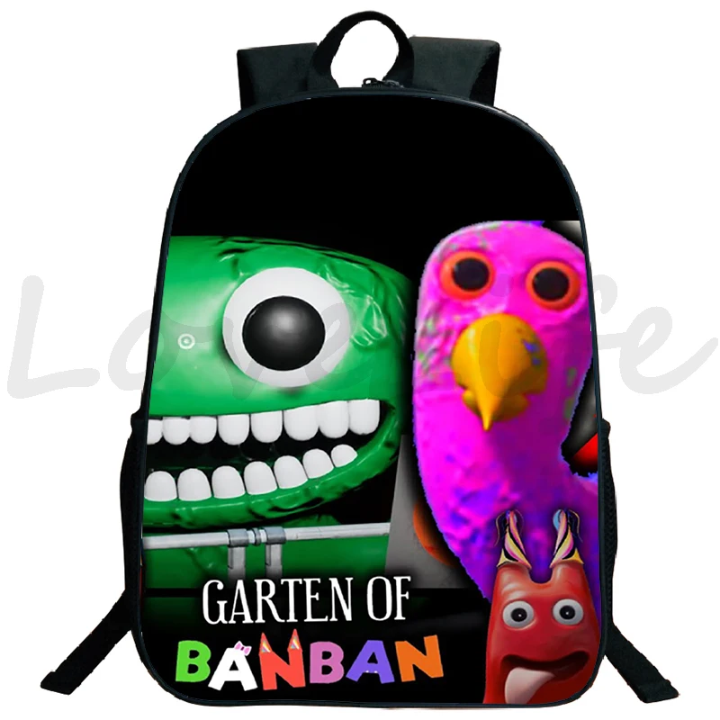 

Студенческий рюкзак в стиле Харадзюку в стиле аниме Garten Of Banban, школьная сумка для книг, детский школьный рюкзак, водонепроницаемая школьная сумка, дорожная сумка