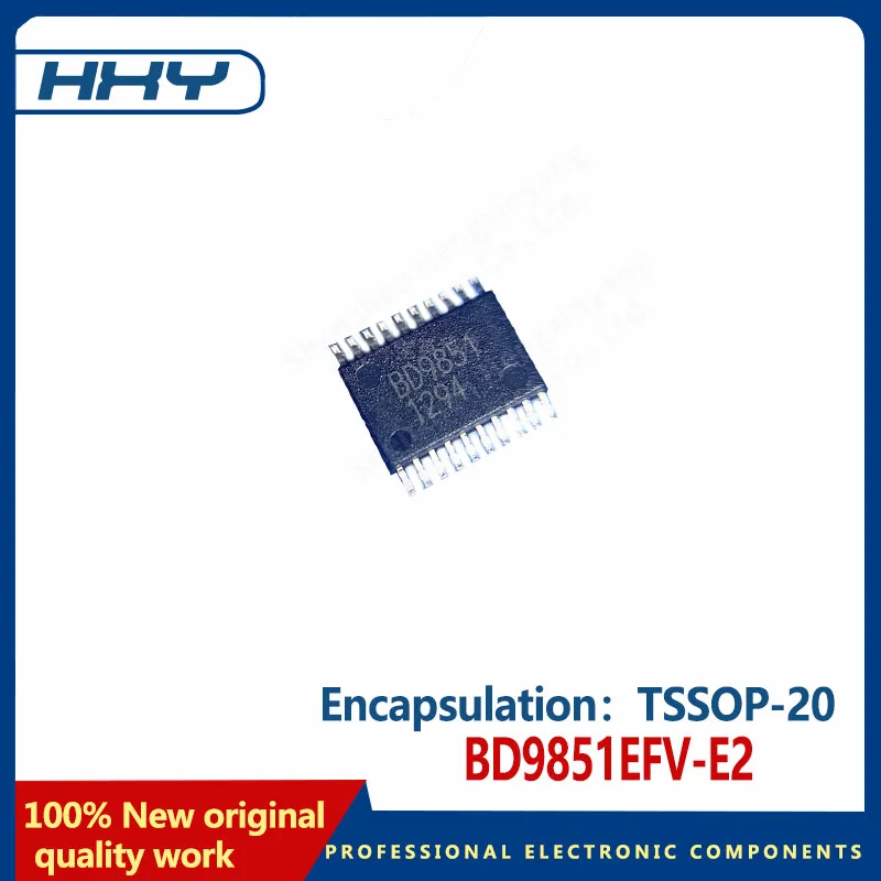 BD9851EFV-E2 Microcontrolador Chip, TSOP-20 Pacote, 5pcs