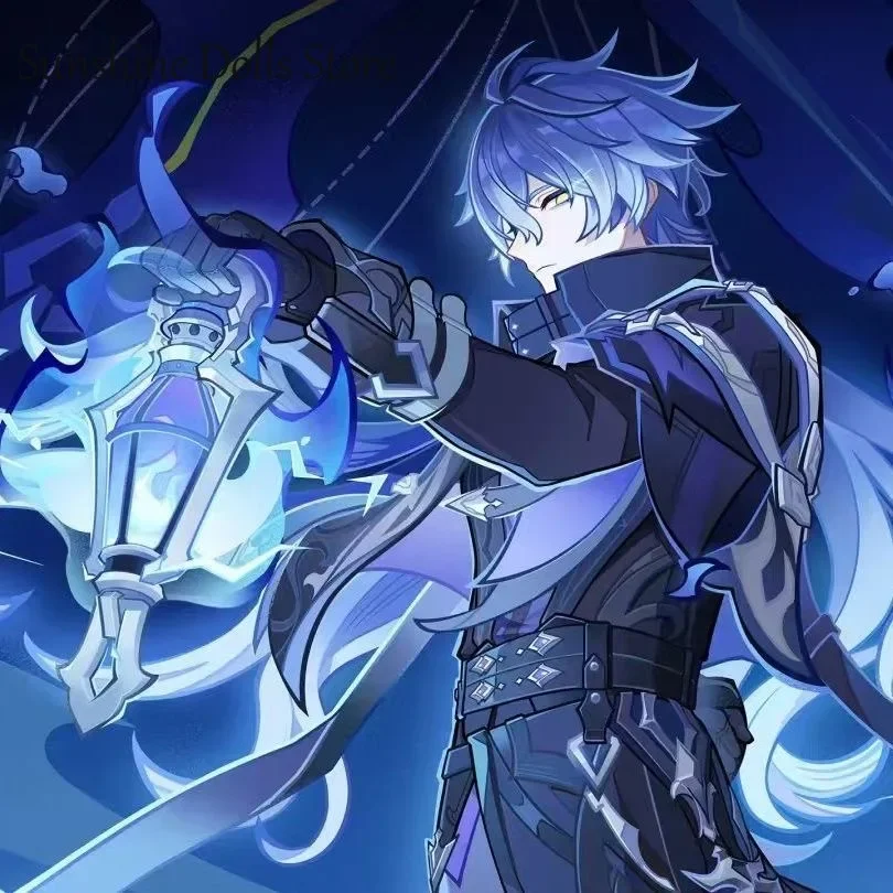 

Print Plush Doll Genshin Impact Mavuika Kamisato Ayaka Flins Cosplay Starfish Body Dolls 10CM Bag Pendant Toys Plushie