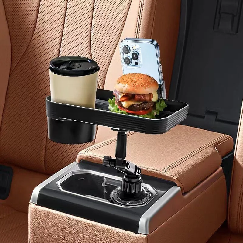 Car tray bracket, water cup armrest box, backstage bar, beverage storage rack, drama chasing dining table, co pilot's use