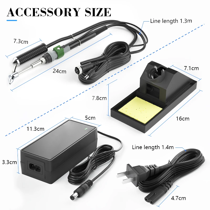 T12A Suction Tin Gun Desoldering Station Hot Air Gun Soldering Iron Suction Pen Intelligent STM 32 Soldering Station