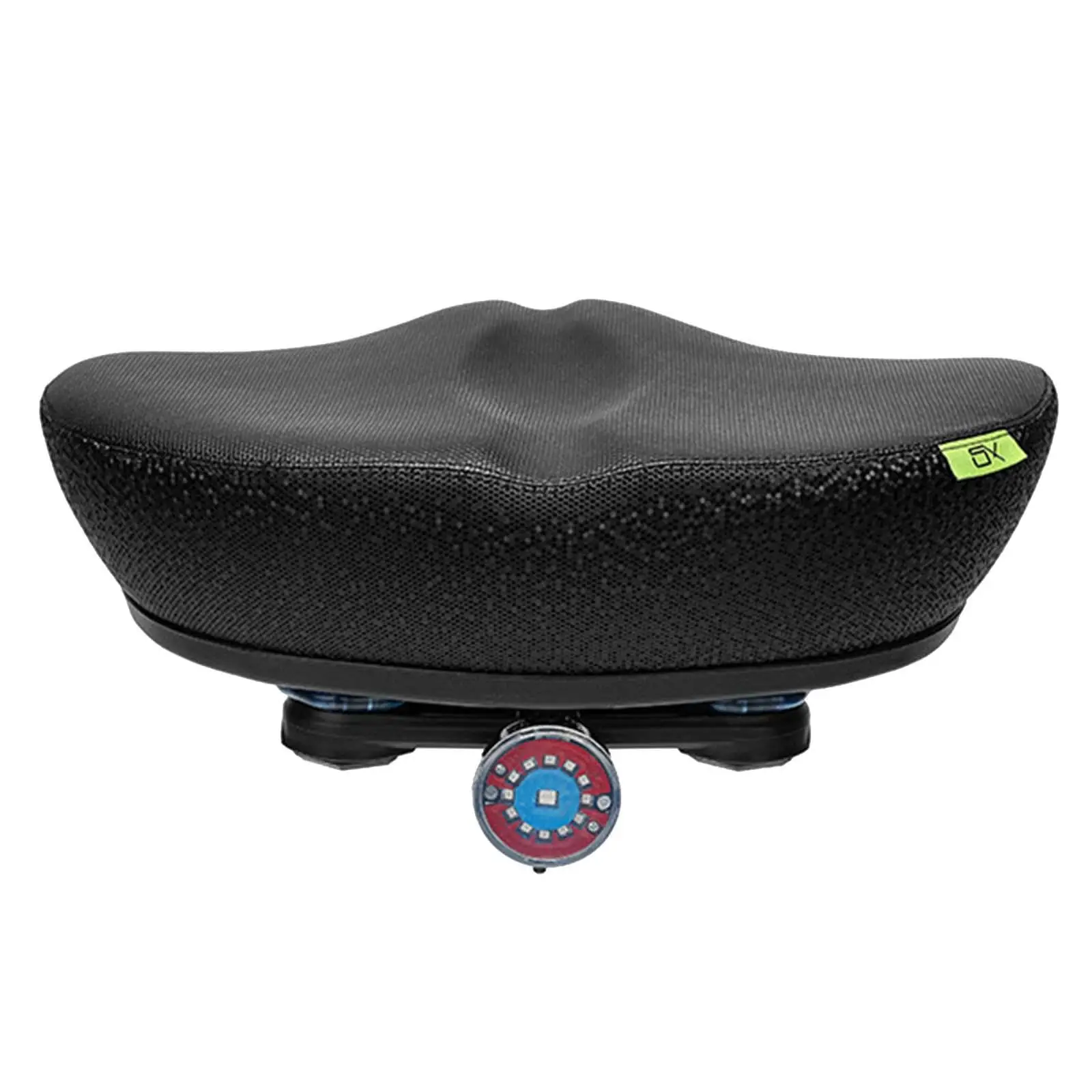 Bicycle Saddle Noseless Bike Seat Cushion PU Soft Extra Wide Shock Absorbing