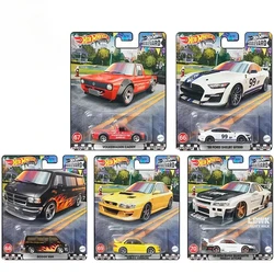 Original Hot Wheels Premium 1/64 Auto Boulevard Ford Volkswagen Skyline Iron Bottom Rubber Tire Real Car Toys for Boys Diecast