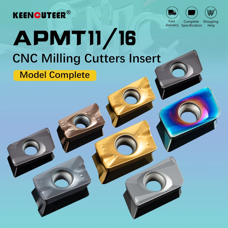 APMT1135PDER M2/H2  KT1505 YZ735 Turning Tool Carbide Insert APMT1604 Face Mill Lathe Milling CNC Tools Cutter Milling CNC Tools