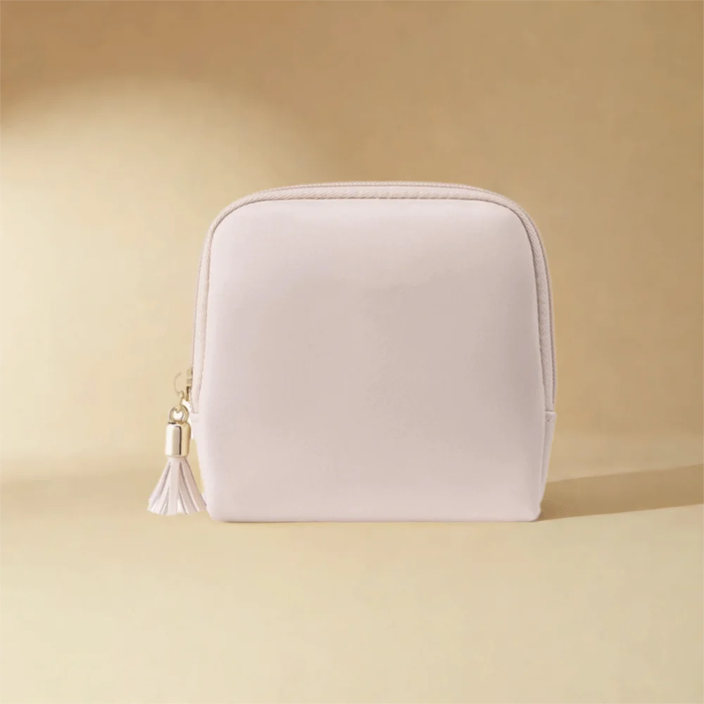 

Tassel Jewelry Packing Bag Earrings Bracelet Rings Necklace Mini Cosmetic Bag PU Leather Large Capacity Jewelry Storage Case