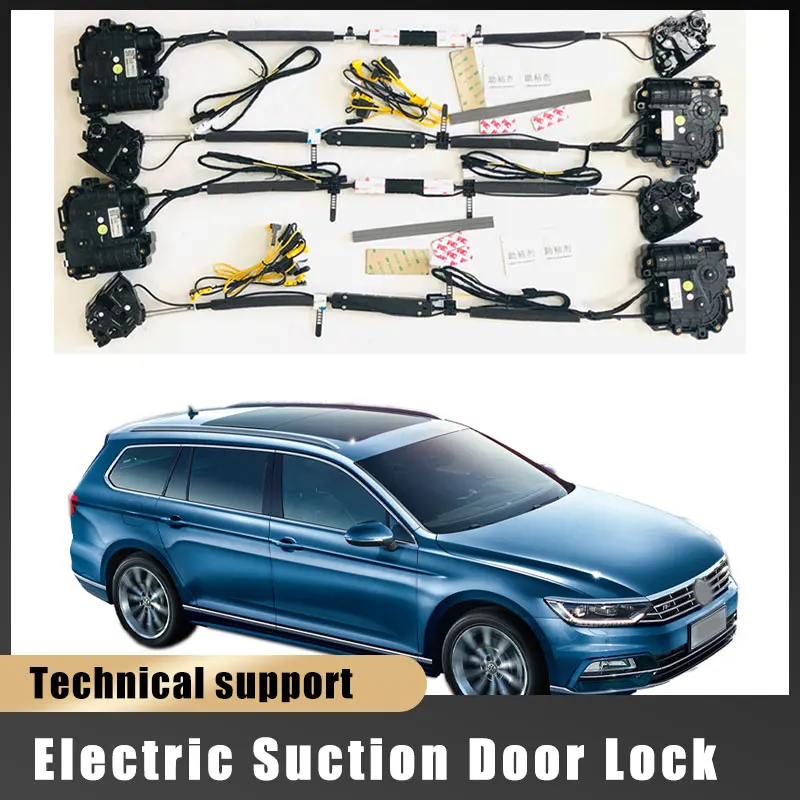 For Volkswagen VW variant 2015-2024 Smart Auto Electric Suction Door Lock Automatic Soft Close Door Super Silence Vehicle Door