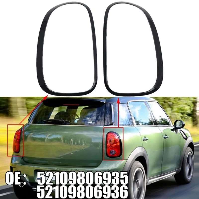 52109806935 52109806936 Tail Light Trim Frame Rear Tail Light Trim Car For BMW Mini R60 R61 Countryman Replacement Accessories