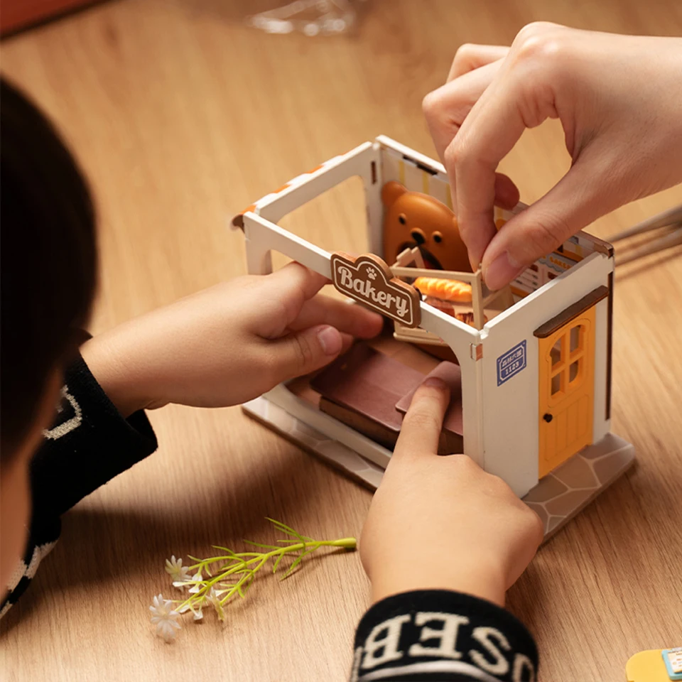 ローライフミニチュアドールハウス、フードボックスショップ、DIY