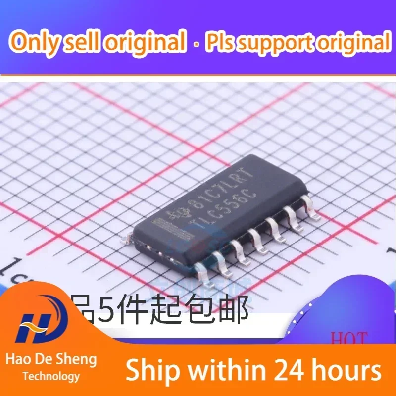 

10 шт./лот TLC556C TLC556CD TLC556CDR SOP-14 новый оригинальный на складе
