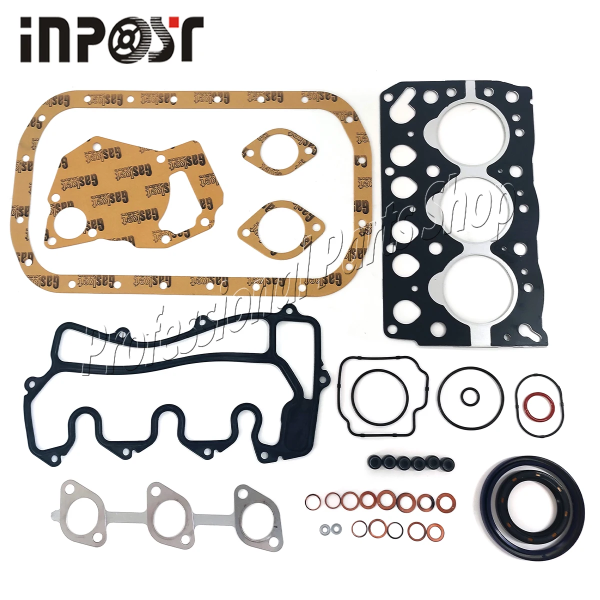 1Set For ISUZU 3LA1 Engine Excavator Generator 3LA1 Full Gasket Set
