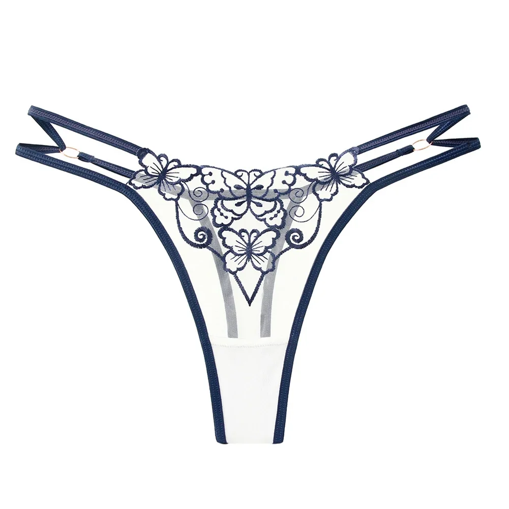 Perizoma con cinturino sottile Perizoma a vita bassa Prospettiva Lingerie Donna Mutandine di pizzo sexy Biancheria intima morbida e traspirante T-Back ad asciugatura rapida