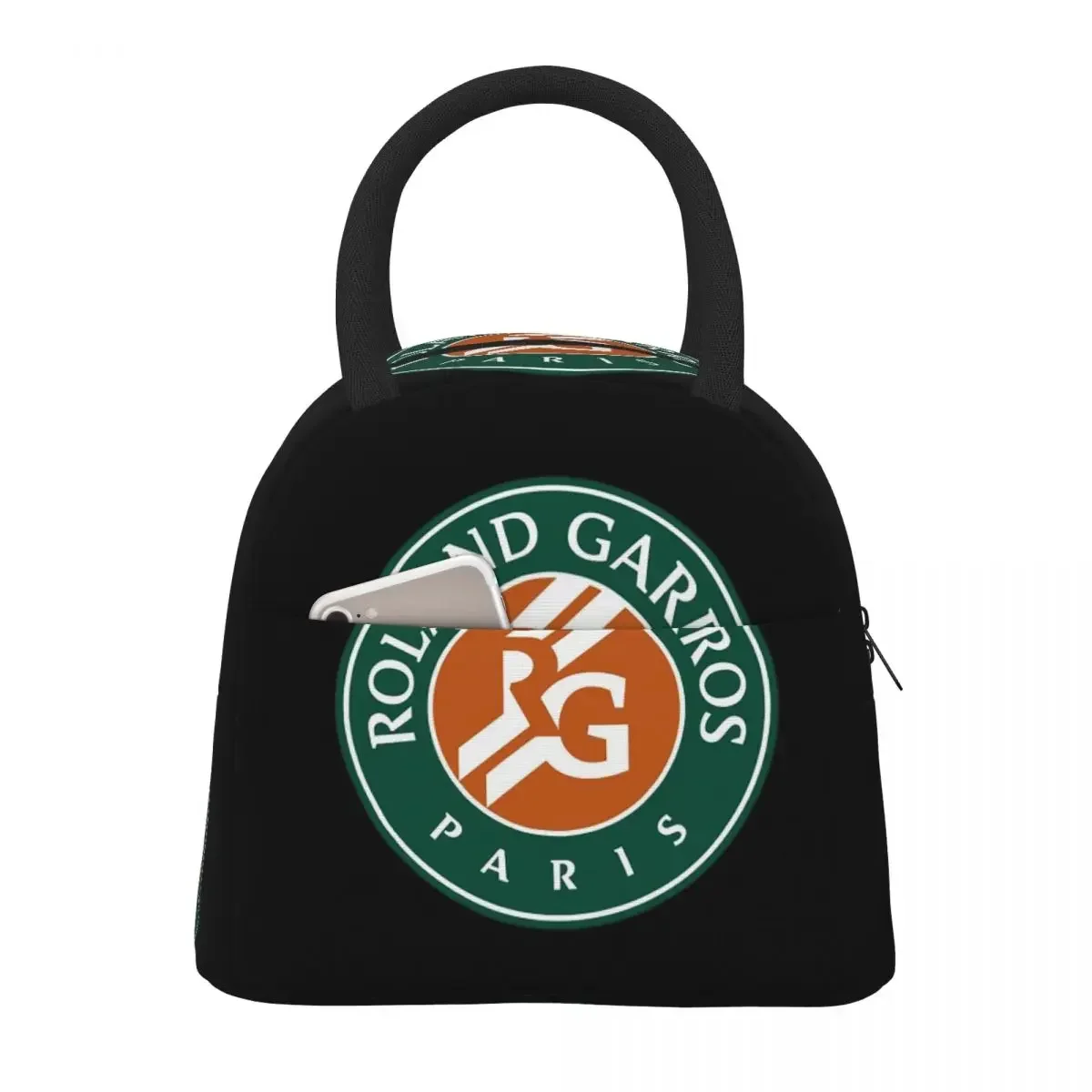 Bolsas de almuerzo Roland Garros, caja Bento aislada, bolsa de almuerzo impermeable, bolsas de Picnic a prueba de fugas, bolsa térmica para mujer, niños, trabajo