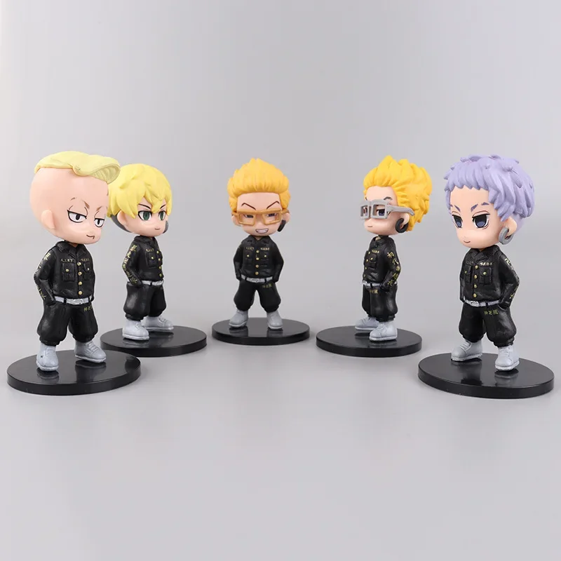 Q Version Tokyo Revengers Kisaki Tetta Hayashida Haruki Model Toys Matsuno Chifuyu Mitsuya Takashi Action Figure Ornaments Gift