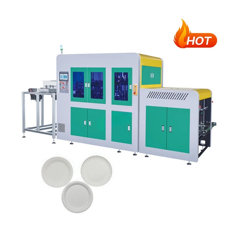 Hot Sale Automatic Paper Food Tray Making Machine Disposable Plate Making Forming Machine