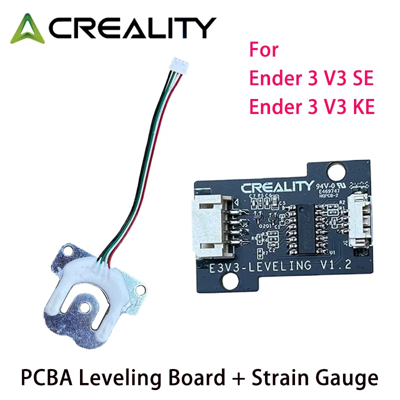 For Creality Ender 3 V3 SE/KE PCBA Leveling Board + Strain Gauge Hotbed Leveling Adapter Sensor Heatbed 3D Printer part
