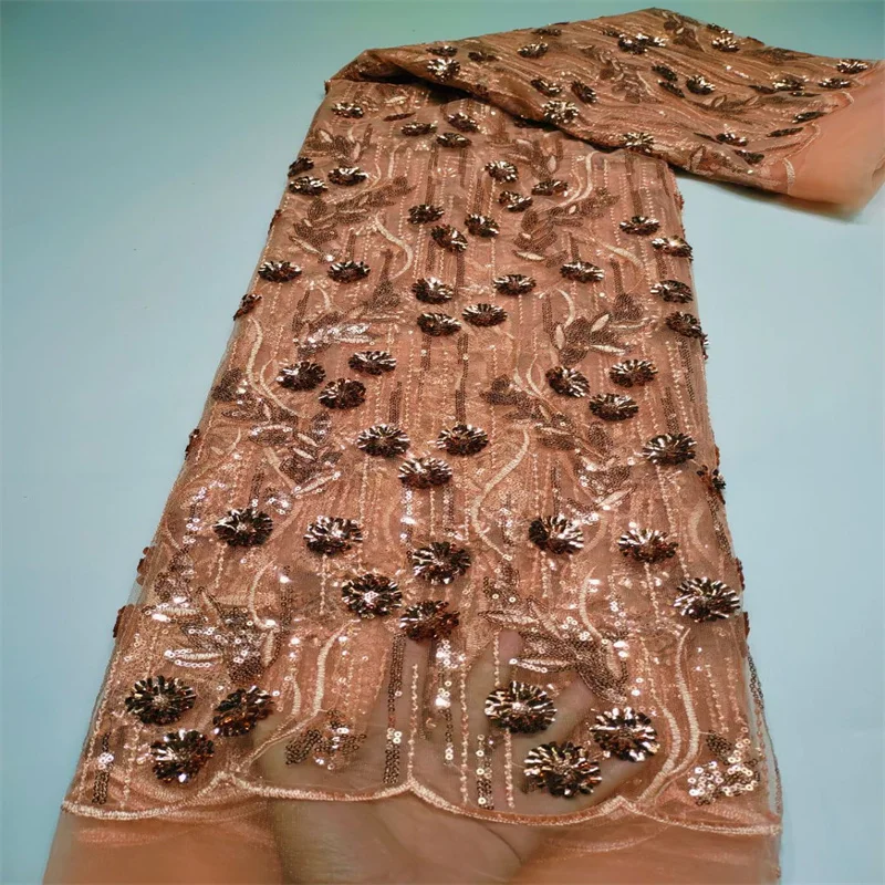 

Африканская кружевная ткань с блестками, Тюлевая сетка, вышивка для свадьбы, свадебные ткани, высокое качество, Роскошные платья, мода,