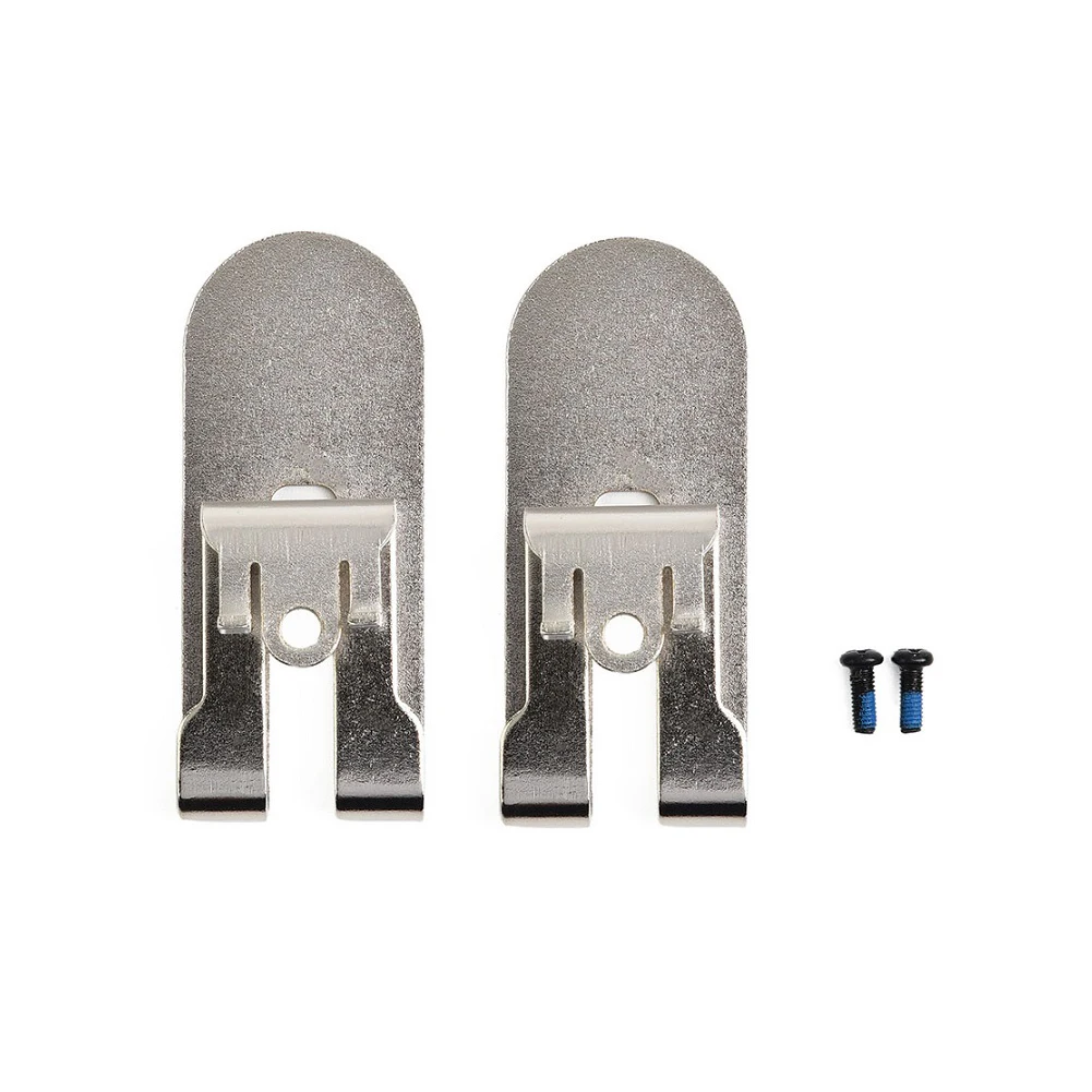 

Belt Clip Set of 2 Silver Steel Belt Clip Hooks with Screws for Drill Driver N435687 For DCF620 For DCF620B DCF622