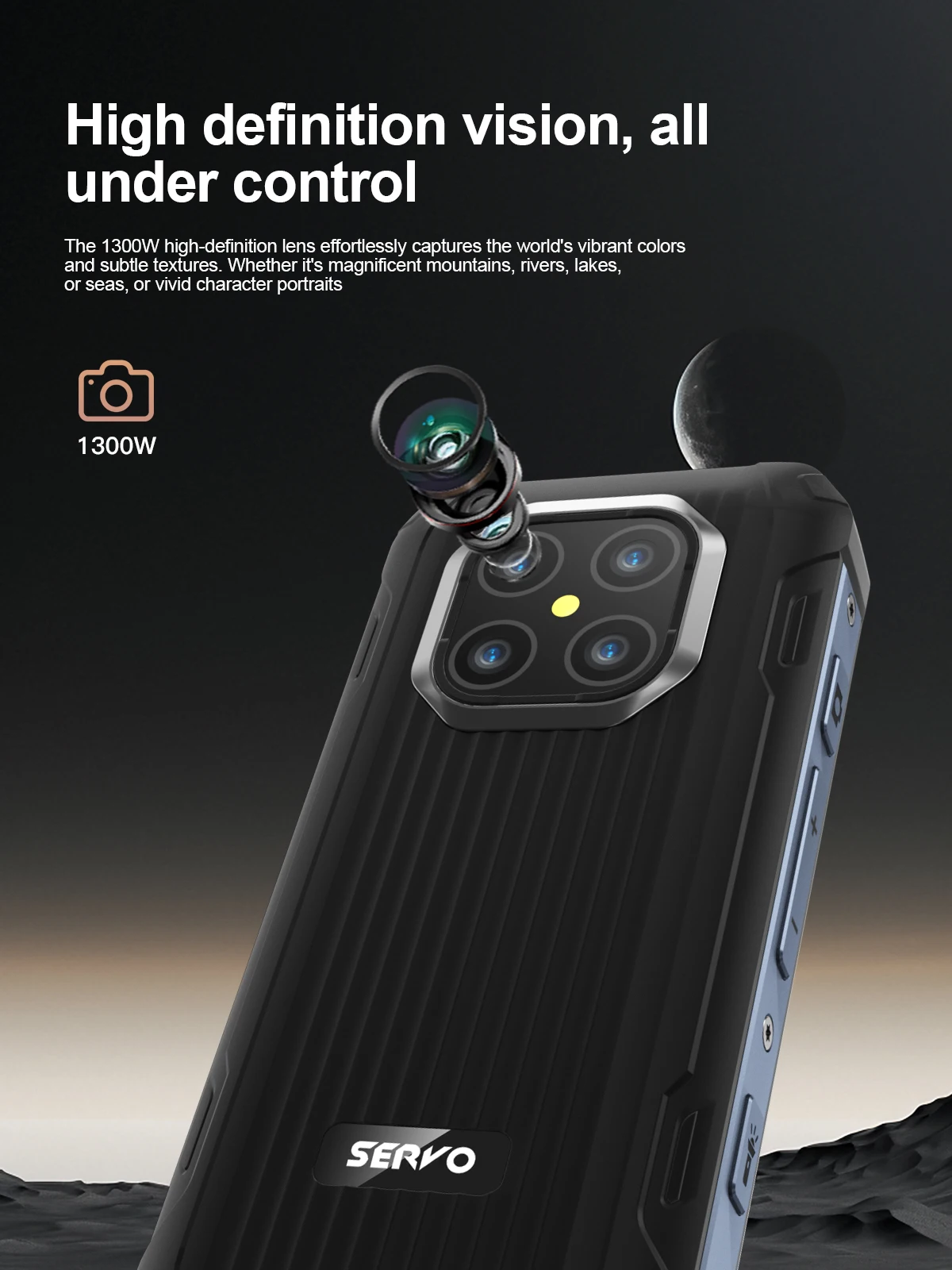 SERVO TANK500 4G Android Mini Rugged Smartphone 6GB+128GB 2 SIM Face Unlock 3.88 inch 3000mAh 13MP Camera Waterproof Smart Phone