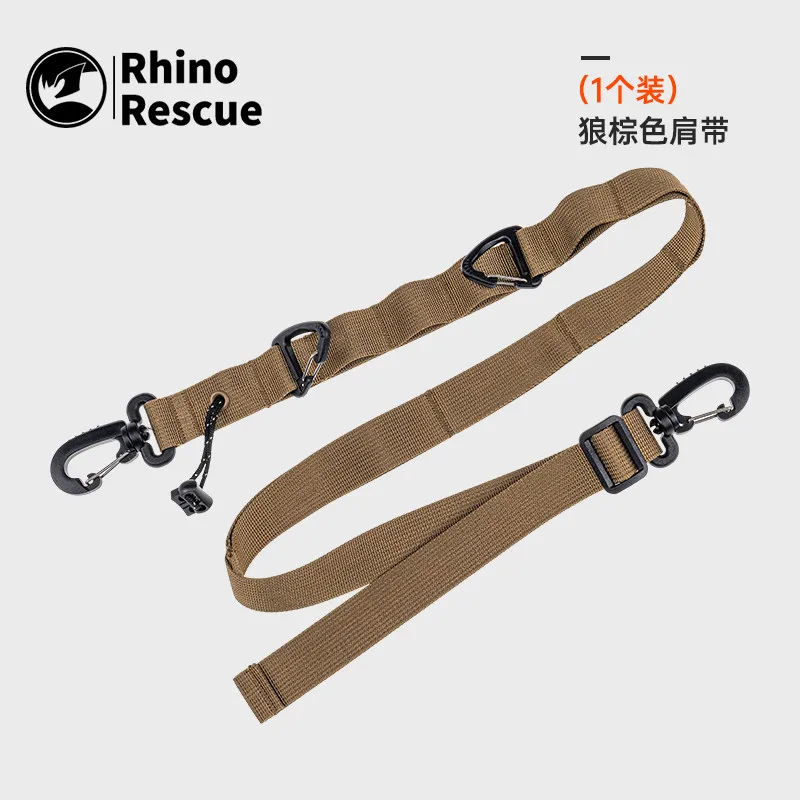 Outdoor cross-body shoulder strap multi-functional backpack strap camping strap adjustable lanyard hiking accessory