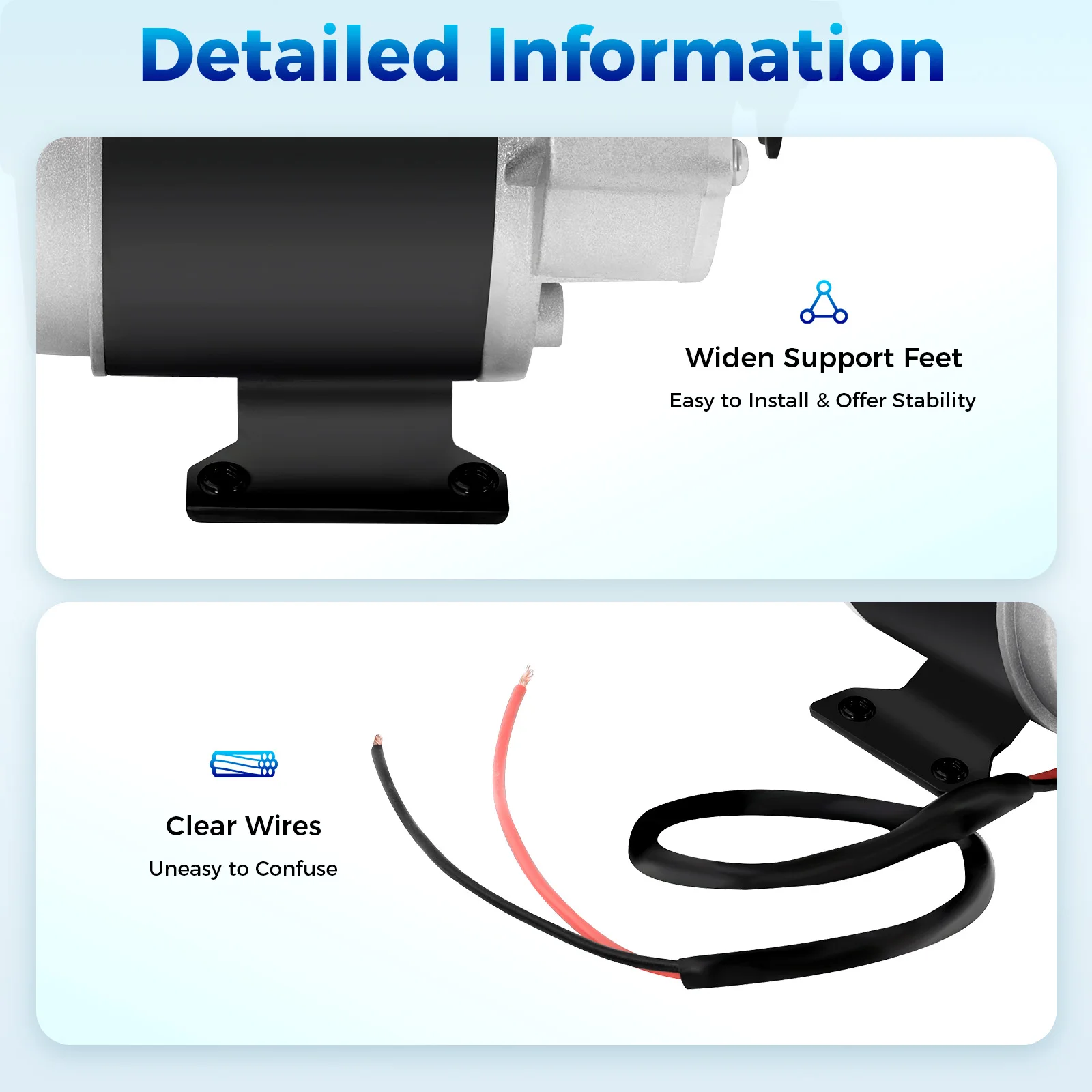 محرك كهربائي MY1016Z3 350 وات 24 فولت تيار مستمر مع تقليل التروس - ضوضاء منخفضة متينة لمعدات دراجة سكوتر Agri