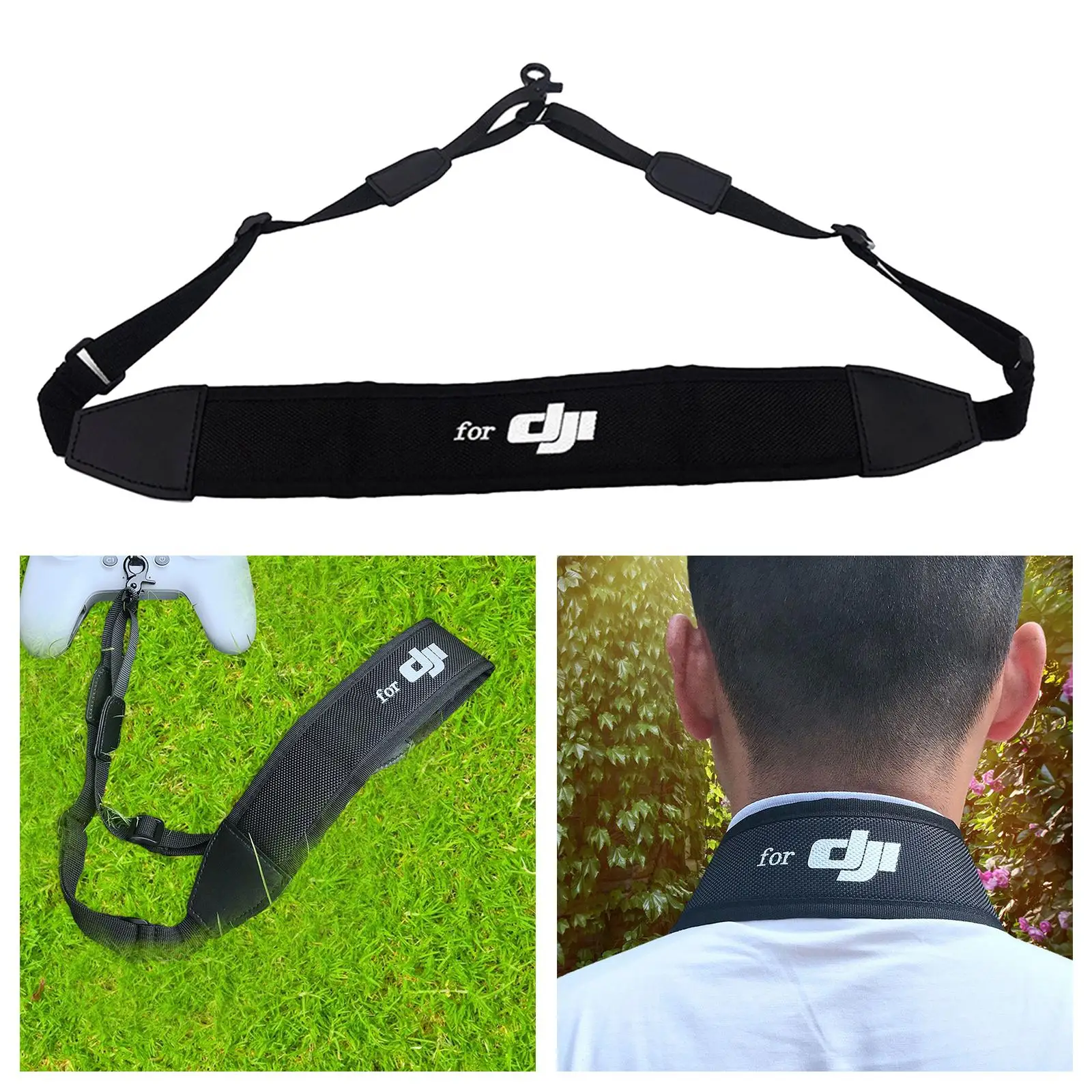 Adjustable Lanyard Neck Strap Shoulder Sling Belt for DJI FPV Air 2S Inspire 1 Remote Control Controller