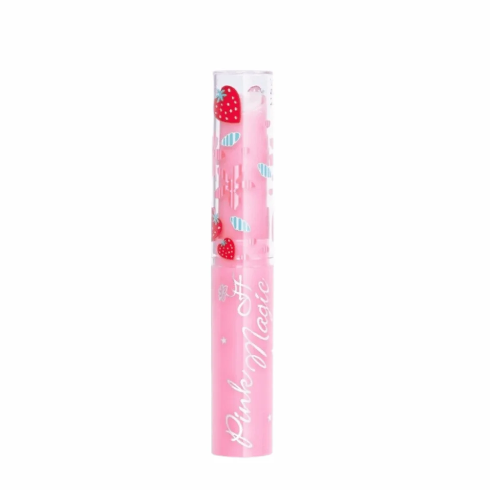 Plump Color Changing Lip Balm Long Lasting Nourishing Moisturizing Lip Balm Reduce Lip Lines Repair Strawberry Lip Balm Lip Care