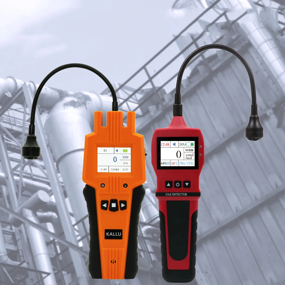 

high sensitive Portable gas leak detector Handheld with gooseneck