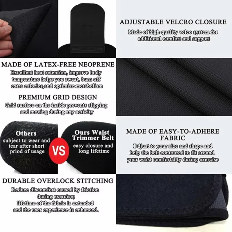 2個入り レディース ウエストトレーナー 女性用ネオプレン製 - Sweat Waist Trainer Belt Neoprene のレビューと価格