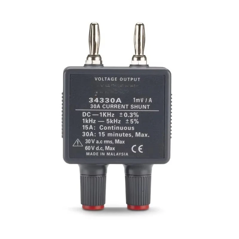 Output power is 1mV/A 34330A 30A current shunt