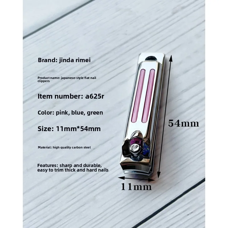 

1Pcs Nail Clipper Scissors for Trimm Nails Large Size for Home Use Flat-Cut and Diagonal-Cut Cute Design for Women Single Piece