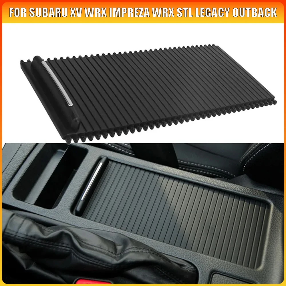 Direct Fit Sliding Cup Holder Cover for Subaru XV WRX Impreza STI Legacy Outback, Center Console Roller Replacement