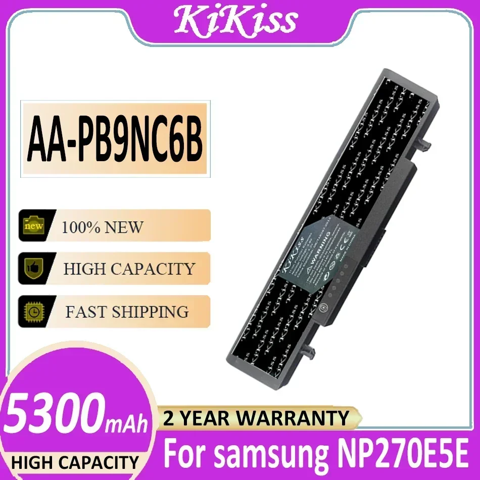 Battery AA-PB9NC6B AA-PB9NS6B 5300mAh For samsung 270E5V NP270E5E 275E5V 270E Mobile Phone Bateria