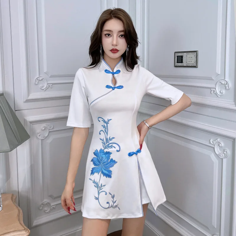 Woman Work Clothes Beauty Salon Spa Hotel Waiter Esthetic Massage Nail Cafe Sexy Foot Bath Sauna Technician Dress Uniform