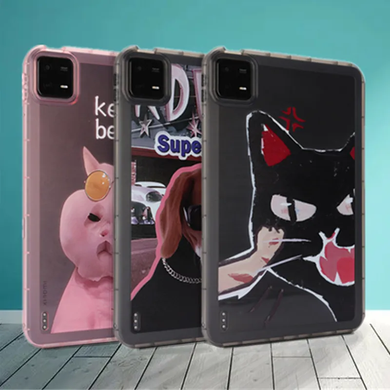 Tablet Case For Xiaomi Pad 6 2023 Funny Cats Dogs Ultra Slim Silicone For MiPad 6 5 Pro Cover Funda For Xiaomi Tablet Accessorie